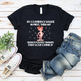 My Confidence Walks In First, Then My Silence Politely Finishes Every Loud Opinion T-Shirt