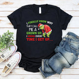 I Finally Know Why They Call Me a Grown Up, I Groan Every Time I Get Up T-Shirt