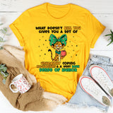 What Doesn’t Kill You Gives You a Set of Unhealthy Coping Mechanisms & a Very Dark Sense of Humor T-Shirt