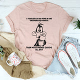 A Toddler Can Do More in One Unsupervised Minute T-Shirt