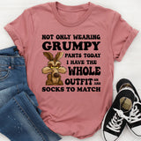 Grumpy Pants and Matching Socks T-Shirt