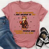 I’m Not Competitive I Just Believe in Outgrowing People Who Doubted Me First T-Shirt