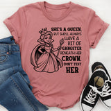 She’s a Queen, But She’ll Always Have a Bit of Gangster Beneath Her Crown. Don’t Test Her T-Shirt