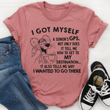Senior's GPS Funny Aging Joke T-Shirt