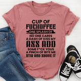 Cup of Attitude Coffee T-Shirt