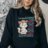 I’ve Been Gooder, I’ve Been Badder, Many Times Thinner, Lots of Times Fatter Hoodie