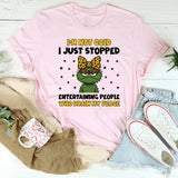 I’m Not Cold I Just Stopped Entertaining People Who Drain My Peace T-Shirt