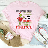 It’s So Nice When Toxic People Stop Talking to You… It’s Like the Trash Took Itself Out T-Shirt
