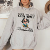 I Don’t Start Drama, I Just Finish It with Perfect Grammar and Eyeliner Hoodie