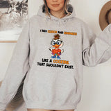 I Mix Chaos and Kindness Like a Cocktail That Shouldn’t Exist Hoodie